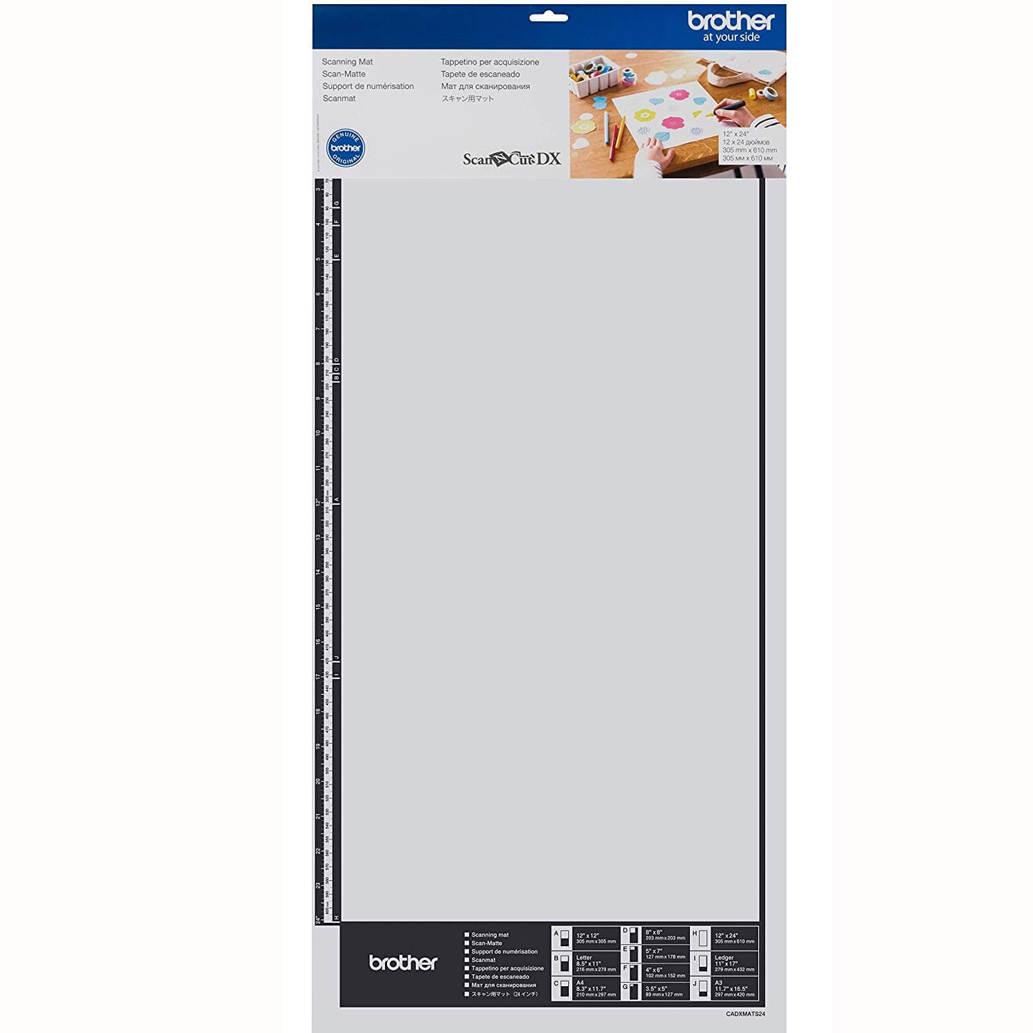 Esteira de Digitalização CADXMATS24 30x60cm para Brother SDX 125 225 - Impressorajato